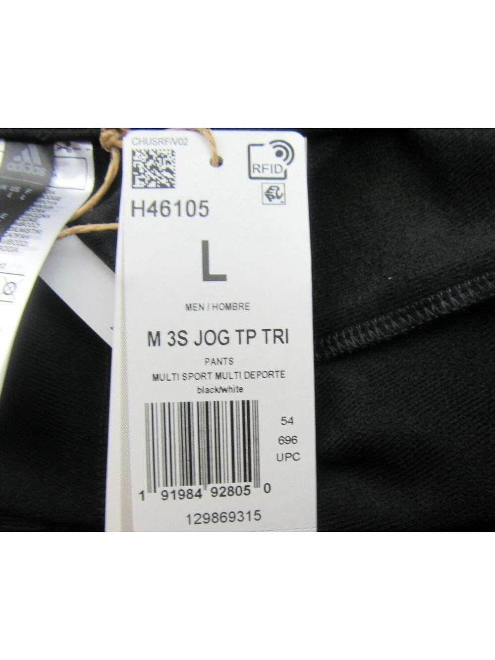 Adidas Essentials Tapered 3-Stripes Jogger Pants Mens Size Large NEW - Picture 14 of 14